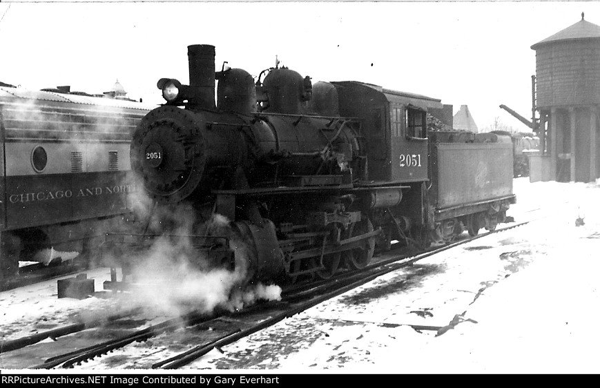 CNW 0-6-0 #2051 - Chicago & North Western